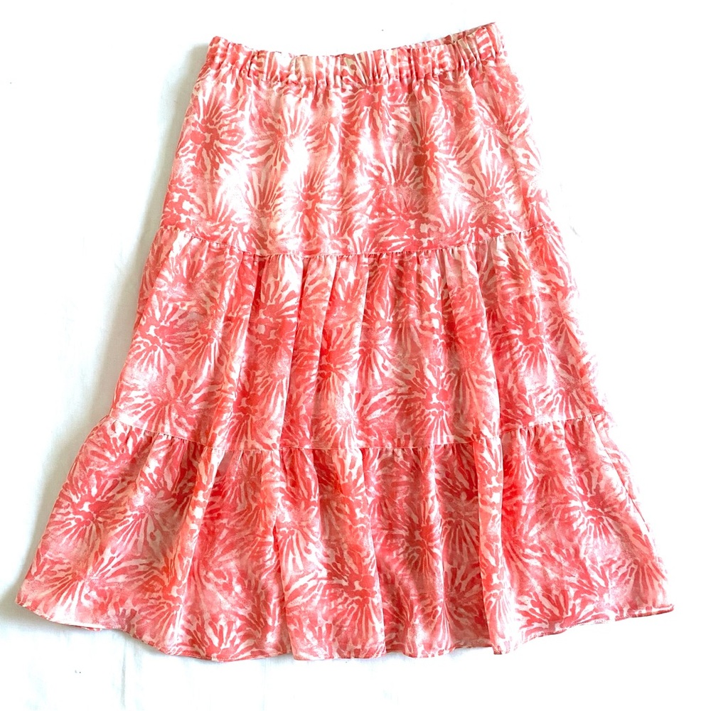 London Jean Midi Skirt